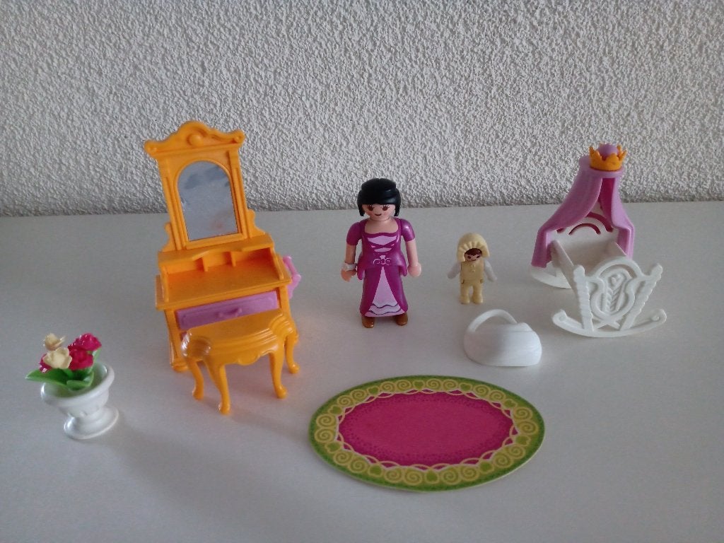 Items van PLAYMOBIL Koninklijke Slaapkamer met Wieg 5146, Kinderen en Baby's, Speelgoed | Playmobil, Gebruikt, Losse onderdelen