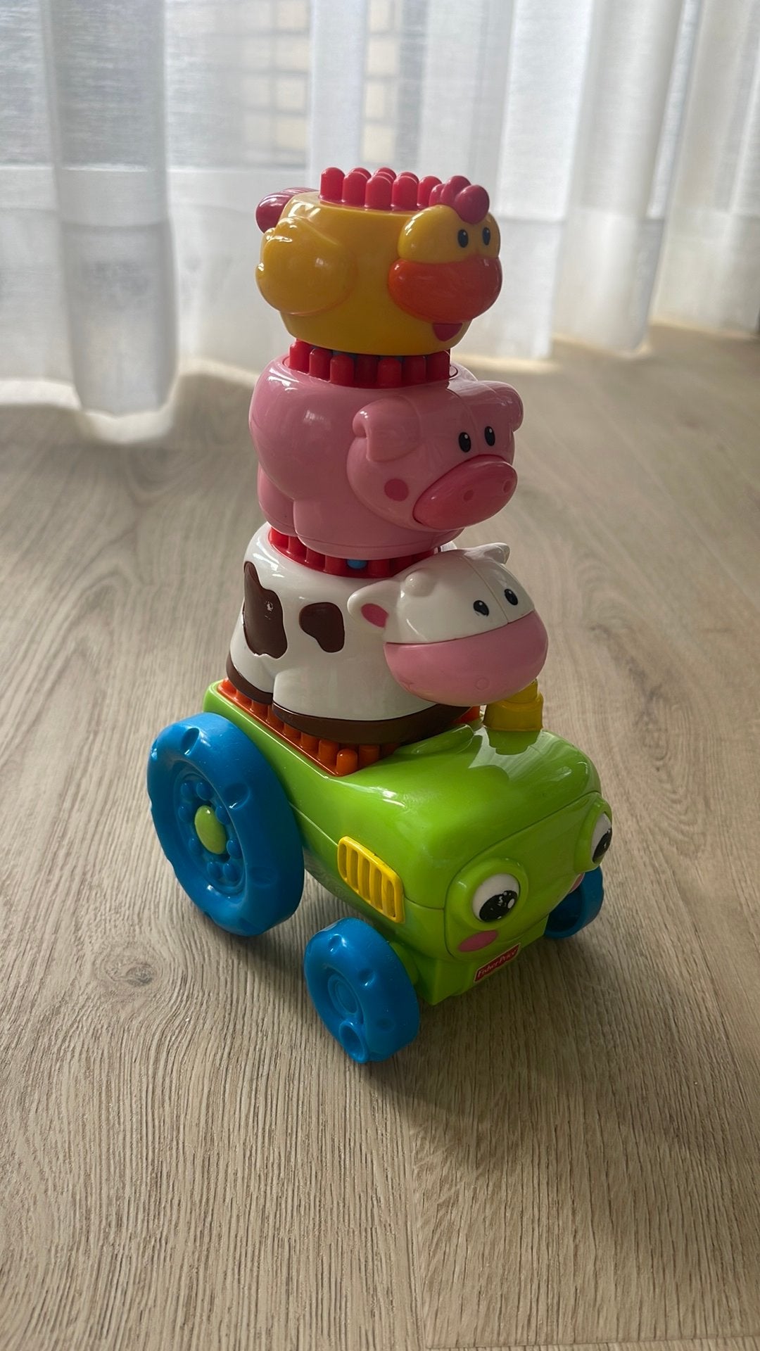 Boerderijdiertjes Fisher-Price set, Kinderen en Baby's, Speelgoed | Fisher-Price, Ophalen of Verzenden, Gebruikt, Speelset, Met geluid