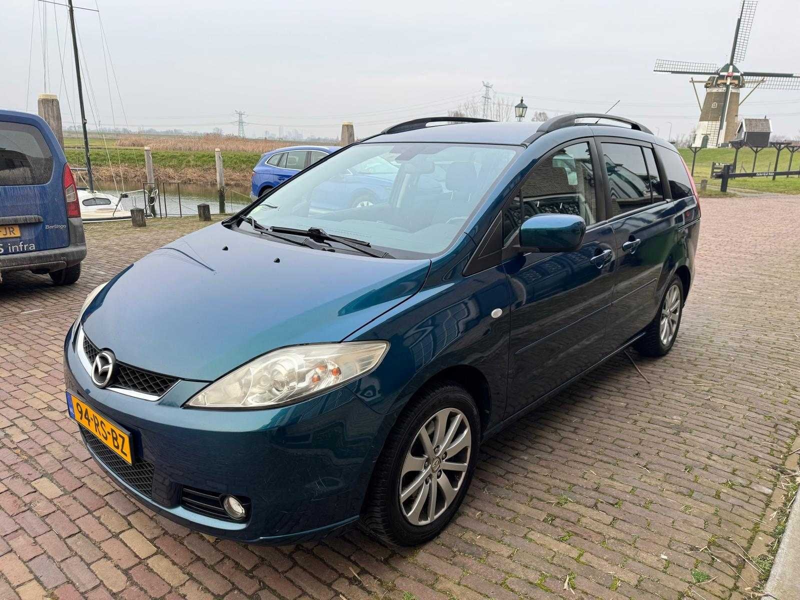Mazda 5 2.0 Executive 7 Persoons 94-RS-BZ, Auto's, Mazda, Gebruikt, Euro 4, MPV, 75 €/maand