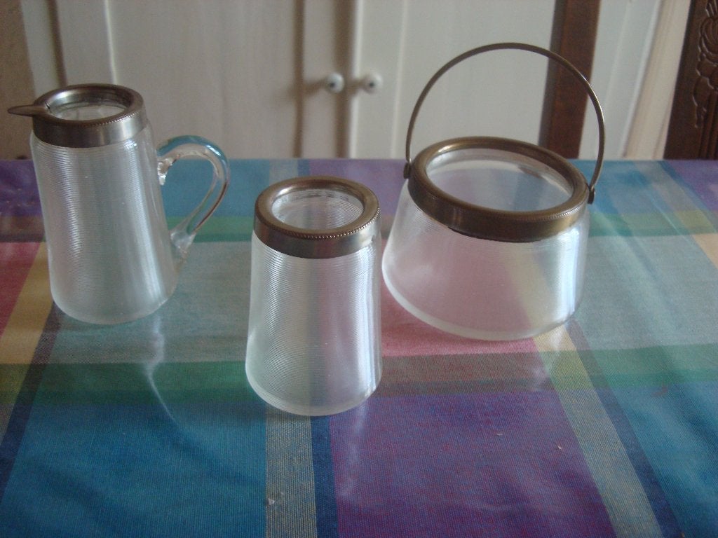 Fries draadglas roomstel, Ophalen of Verzenden
