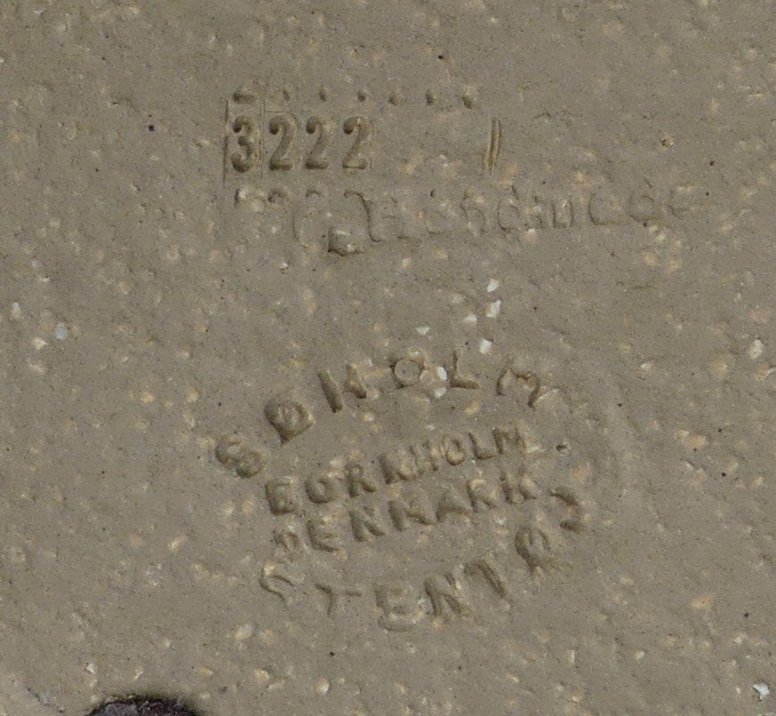 Søholm Denmark Keramische Blaker / Kandelaar , jaren 70, Ophalen of Verzenden