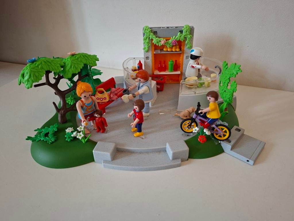 Playmobil Playmobiel ijsje in het park ijssalon, Ophalen of Verzenden, Gebruikt, Los playmobil