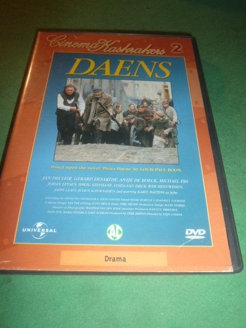 Daens   Stijn Coninx  Dvd  Met Jan Decleir, Drama, Overige gebieden, Alle leeftijden, Nederlands