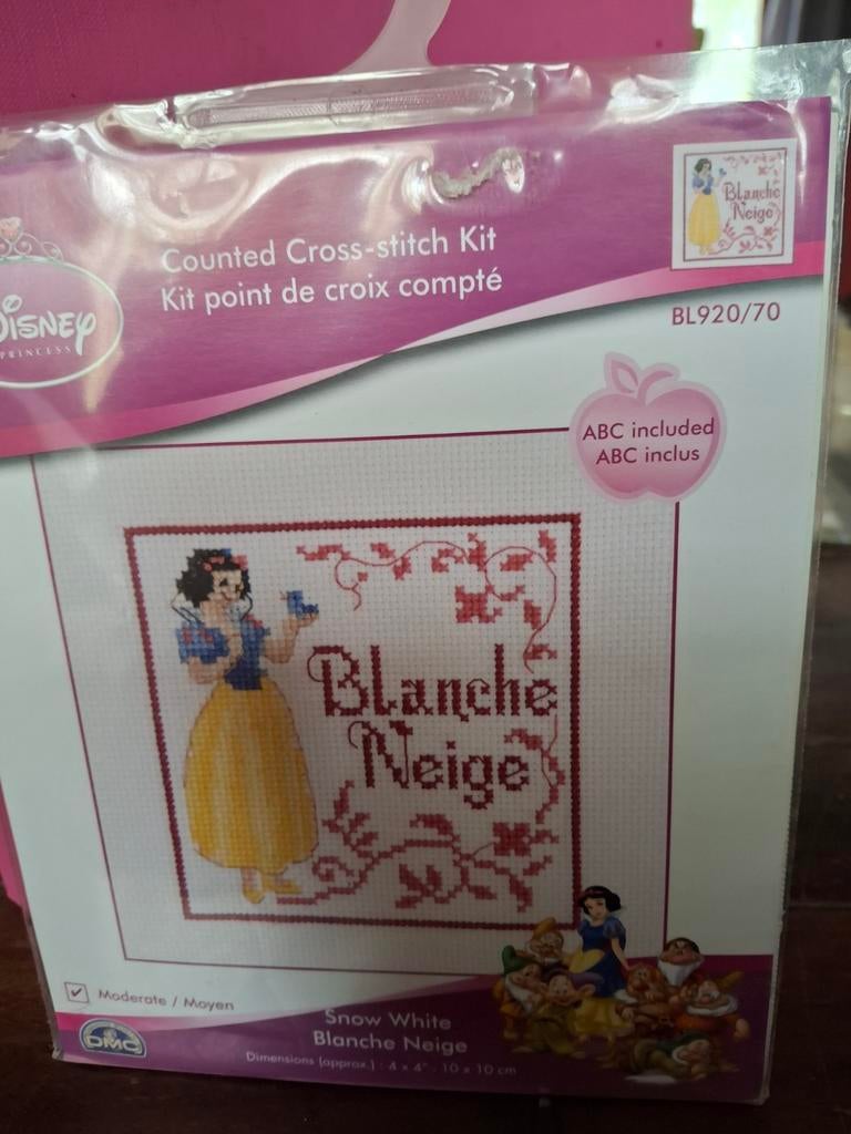 Sneeuwwitje, Ophalen of Verzenden, Nieuw, Borduurpakket