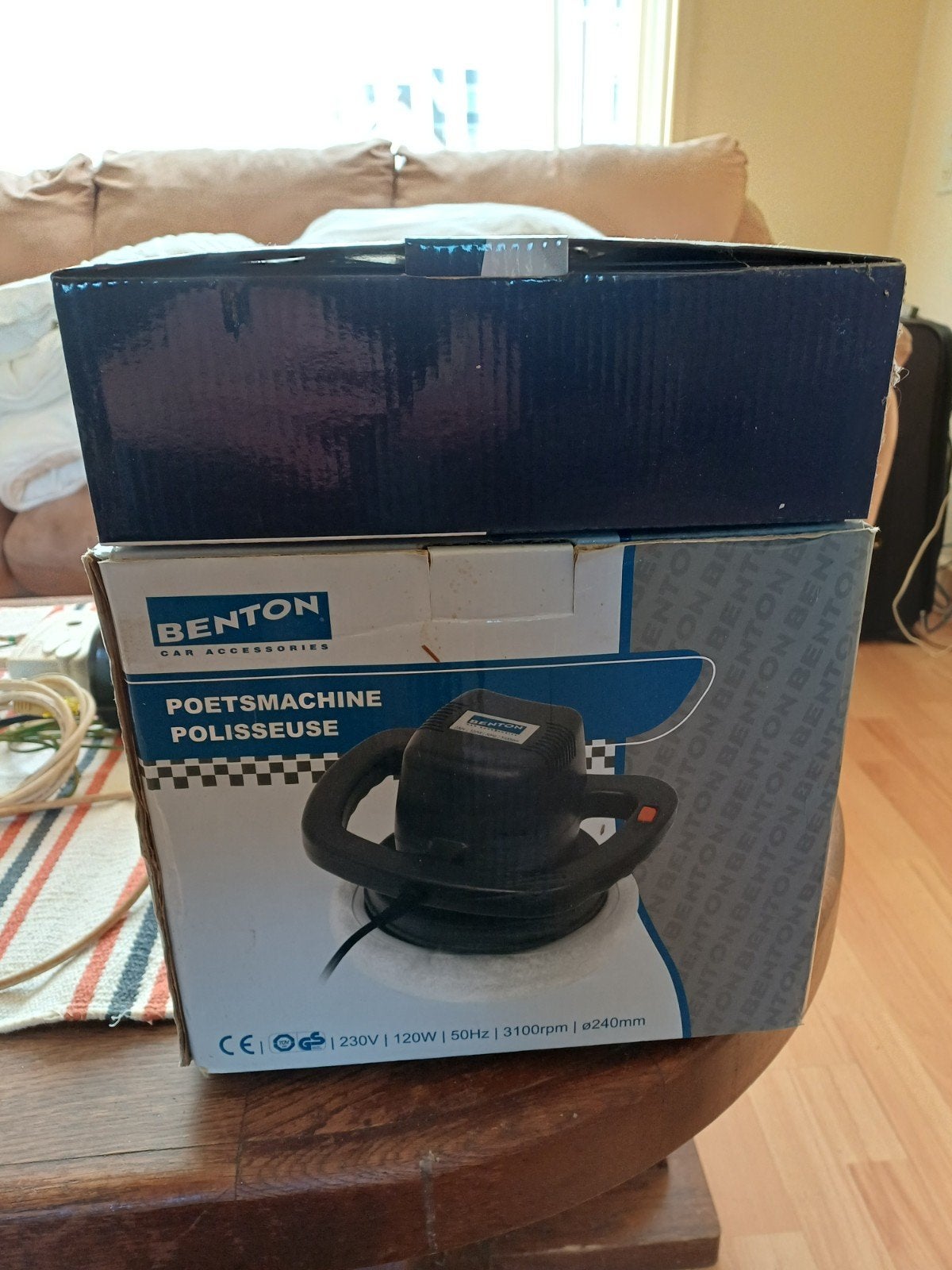 Benton Poetsmachine Polisseuse - Nieuw in doos, Auto diversen, Ophalen of Verzenden, Nieuw