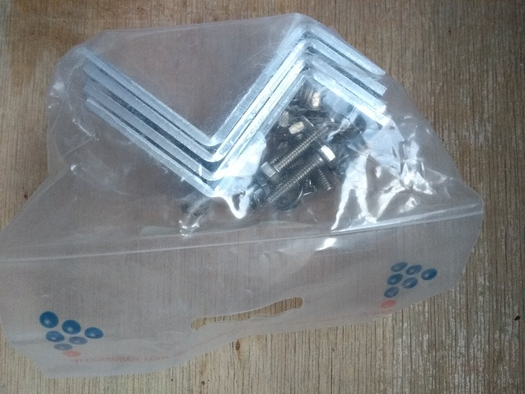 montage beugels voor klein zonnepaneel, Caravans en Kamperen, Ophalen of Verzenden, Nieuw