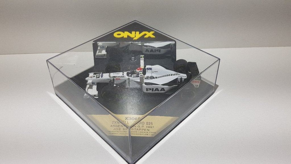 F1 Tyrrell 025 Jos Verstappen Argentinian GP 1/43, Hobby en Vrije tijd, Modelauto's | 1:43, Ophalen of Verzenden, Zo goed als nieuw