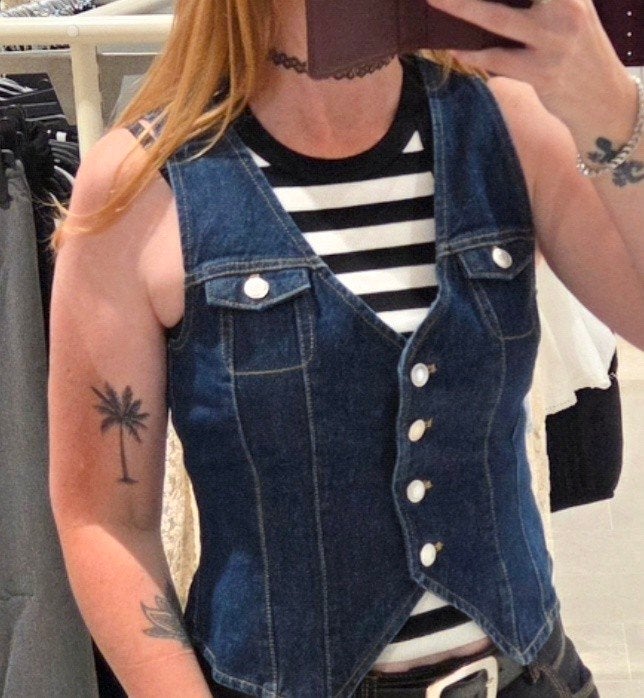 H&M gilet waistcoat maat S NIEUW, Kleding | Dames, Bodywarmers, H&M, Nieuw, Maat 36 (S), Verzenden