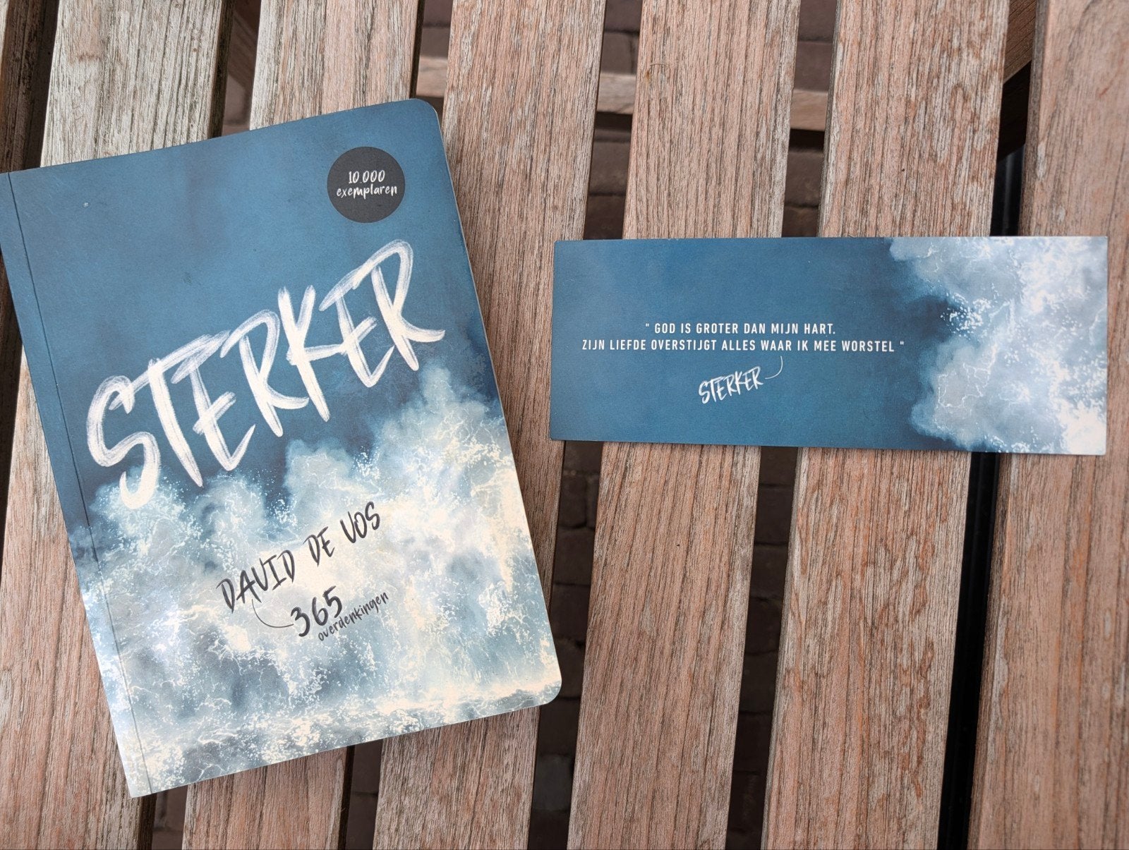Sterker - David de Vos (365 overdenkingen / Bijbels dagboek), Ophalen of Verzenden, Zo goed als nieuw, David de Vos, Christendom | Protestants