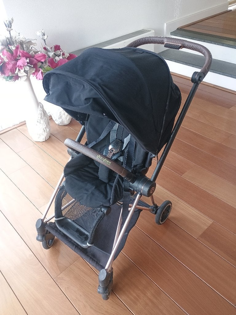 Mooie, originele en complete Cybex Platimum kinderwagen, Gebruikt, Met reiswieg, Ophalen, Kinderwagen
