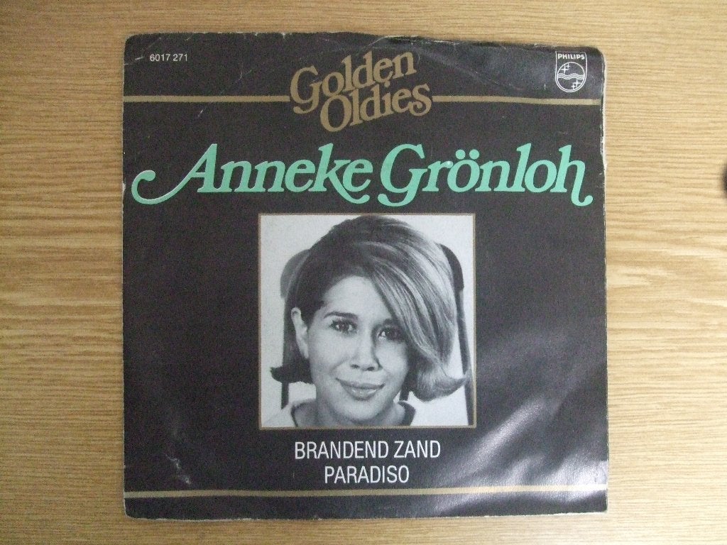 ANNEKE GRONLOH     BRANDEND ZAND / PARADISO, 7 inch, Ophalen of Verzenden, Zo goed als nieuw, Nederlandstalig