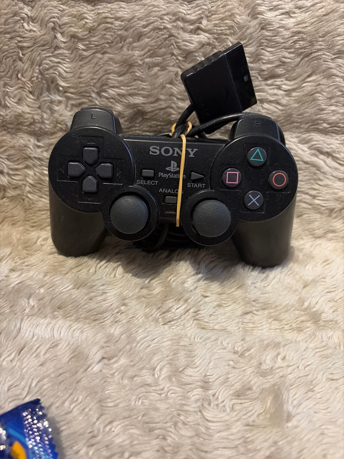 Sony PlayStation 2 Controller - Zwart, Spelcomputers en Games, Spelcomputers | Sony PlayStation 2, Ophalen of Verzenden, Gebruikt