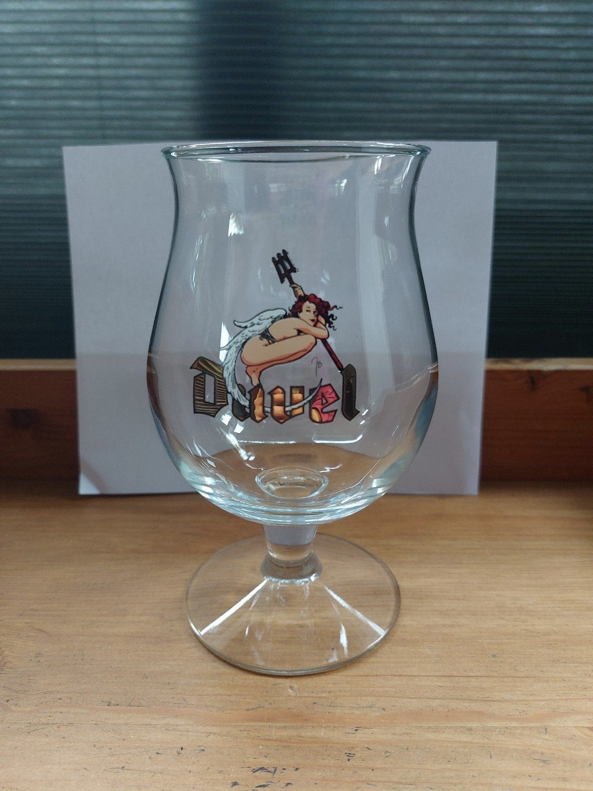 Duvel glas hopduvelin duvelin 2001 Zie omschrijving*🍺, Ophalen of Verzenden, Glas of Glazen, Duvel
