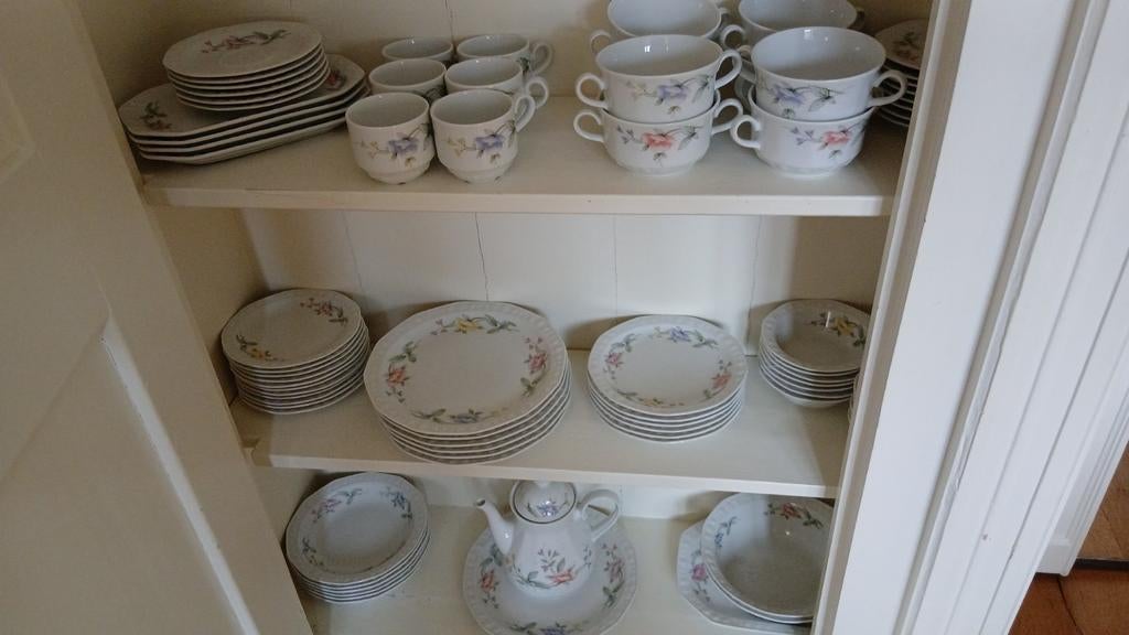 Servies, Ophalen