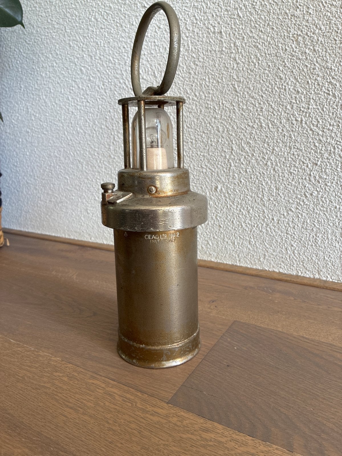 Vintage CEAG LTD 1942 mijnlamp - Authentiek en zeldzaam, Ophalen