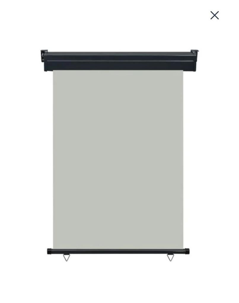 2x VidaXL Balkonwindscherm 120 cm grijs NIEUW, Ophalen, Overige typen, Nieuw, Minder dan 250 cm