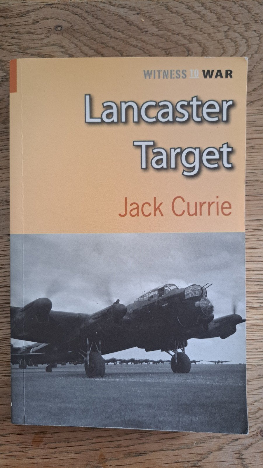 Lancaster Target Jack Currie piloot vlieger IIWO, Ophalen of Verzenden, Tweede Wereldoorlog, Luchtmacht