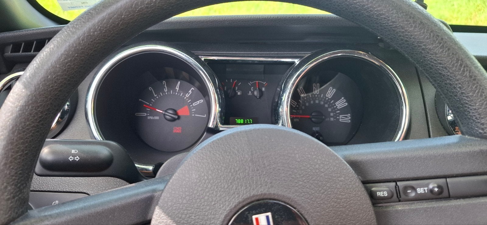 ford mustang V6-4ltr., Auto's, Handgeschakeld, Particulier, Zilver of Grijs, Achterwielaandrijving