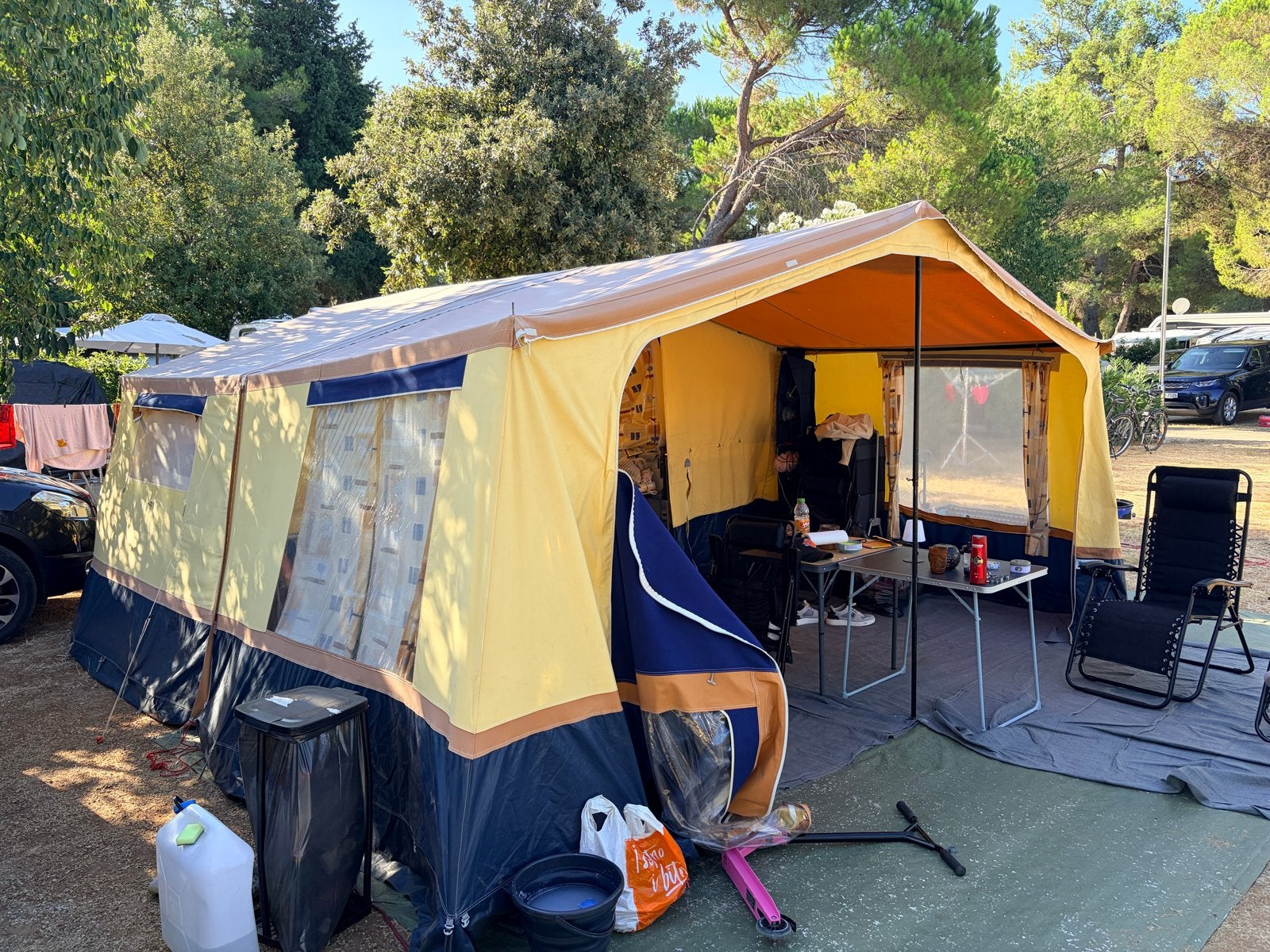 Alpenkreuzer vouwwagen - Ruime en comfortabele gezinstent, Caravans en Kamperen, Ophalen of Verzenden, Tot en met 4