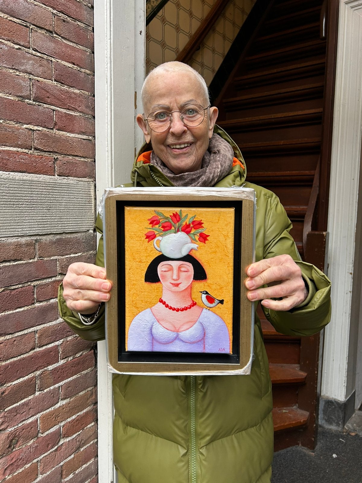 Ada Breedveld schilderij, Ophalen of Verzenden