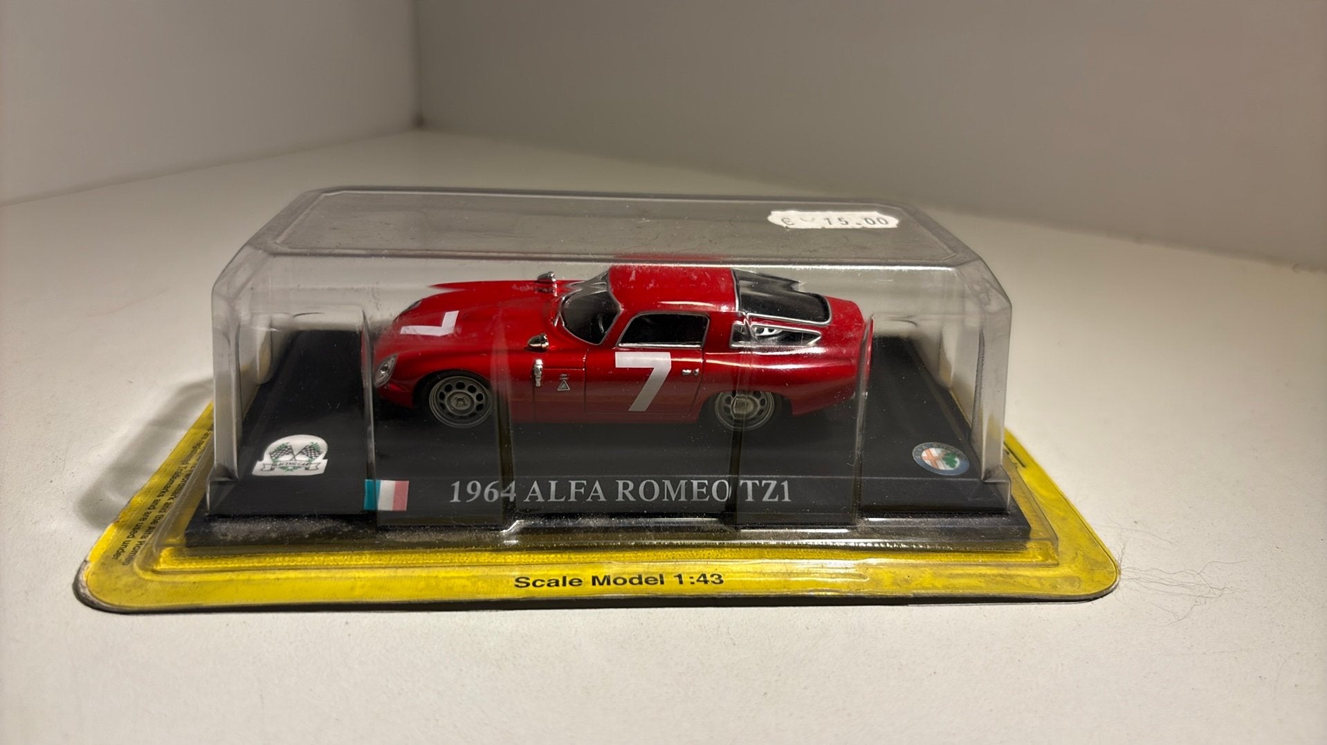 Alfa romeo tz1 1964 del prado 1.43, Overige merken, Auto, Ophalen of Verzenden, A