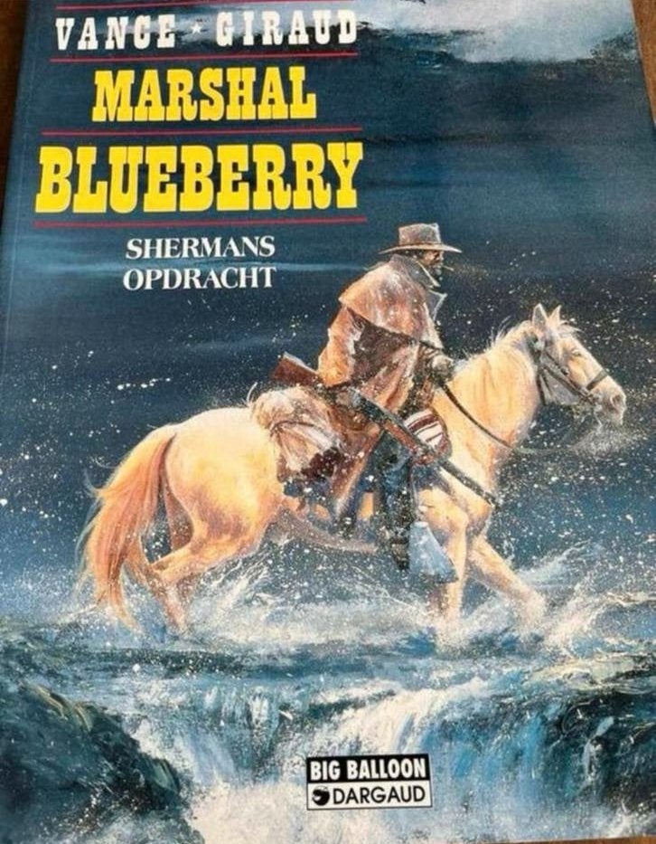 Blueberry marshal 02. shermans opdracht, Boeken, Eén stripboek, Ophalen of Verzenden, Gelezen