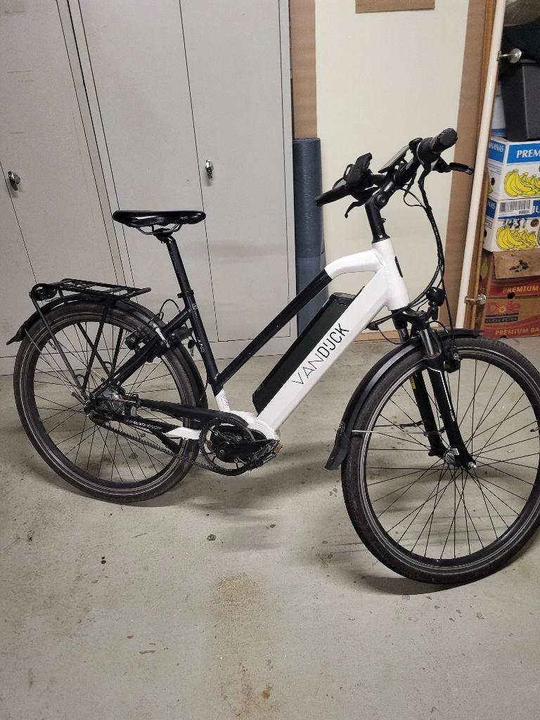 te koop elektrische fiets, Fietsen en Brommers, Elektrische fietsen, Zo goed als nieuw, Overige merken, 47 tot 51 cm, 50 km per accu of meer