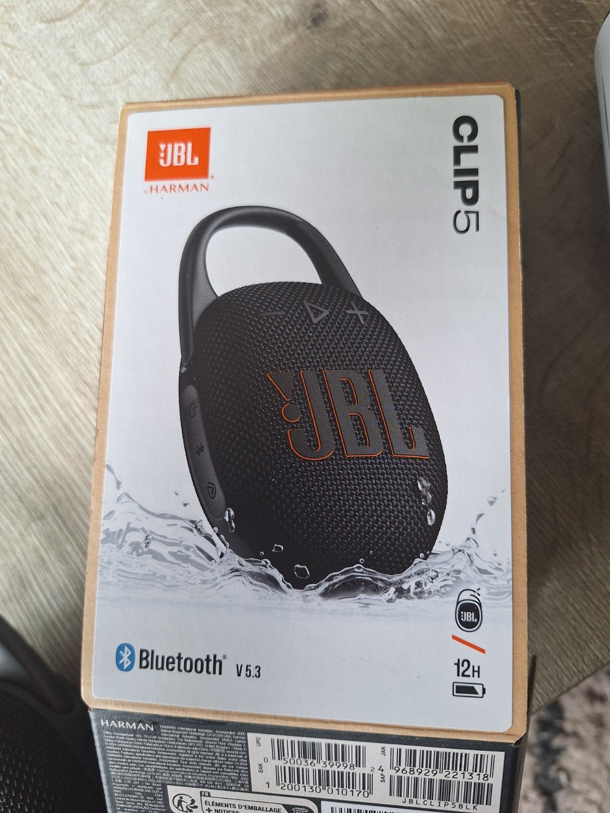 JBL Clip 5, Ophalen, JBL, Nieuw, Draagbare speaker