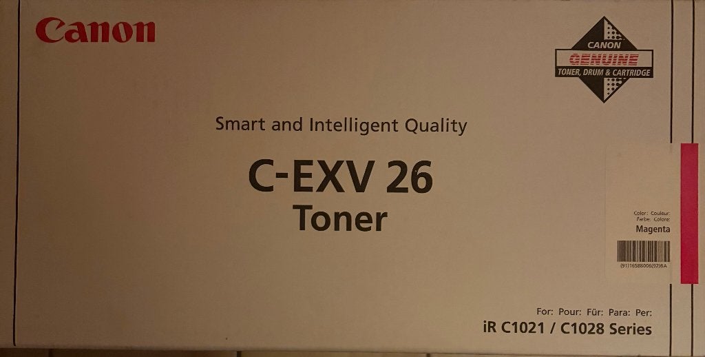 Te koop 4 Canon C-EXV 26 toners, Computers en Software, Ophalen of Verzenden, Nieuw, Toner