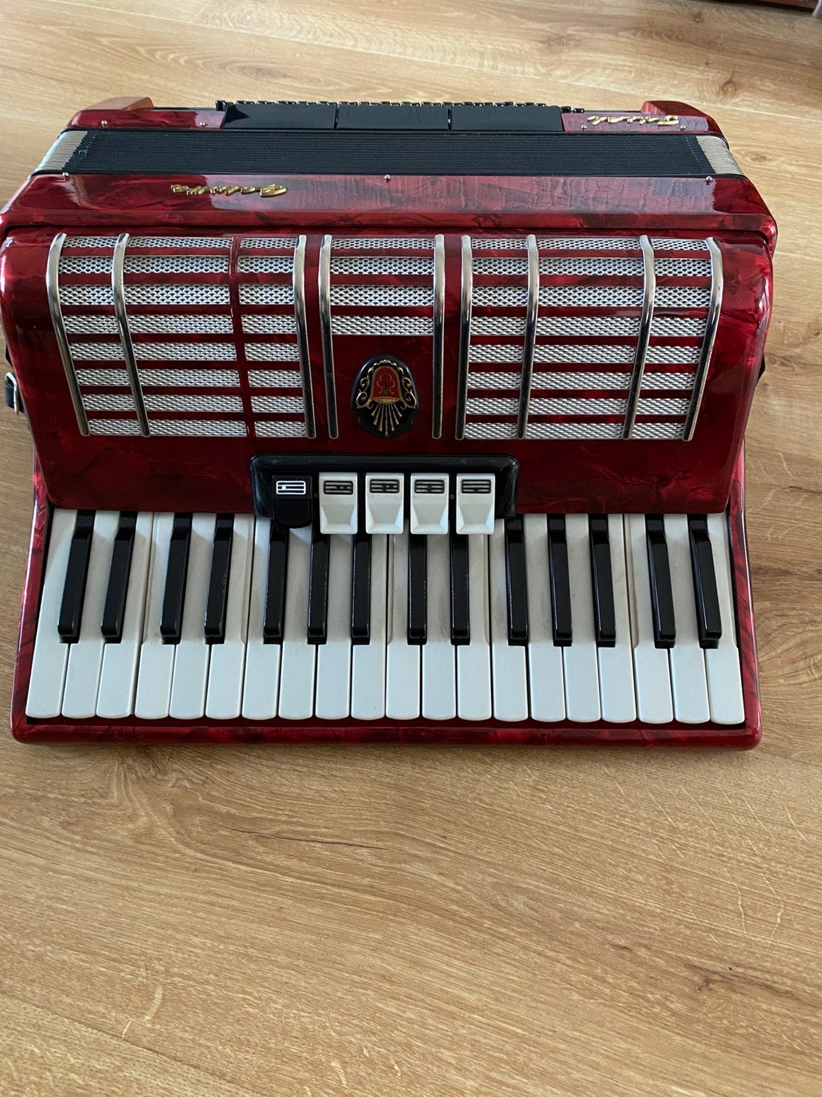Een galotta ideal 80 bass accordeon, Overige merken, Gebruikt, 80-bas, Toetsaccordeon