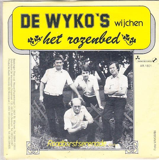de wyko's - het rozenbed  ( piraat / 1979), 7 inch, Single, Ophalen of Verzenden, Nederlandstalig