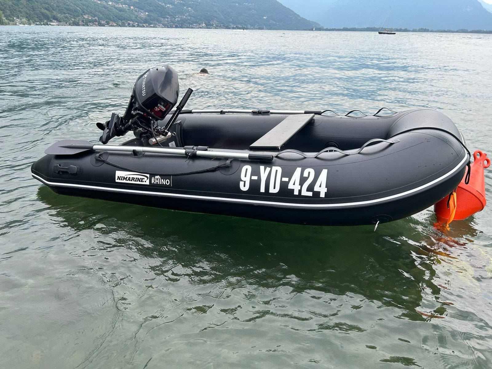 Nimarine Rhino opblaasboot met Tohatsu 9.8PK, Watersport en Boten, Ophalen, Aluminium, Nimarine, Gebruikt