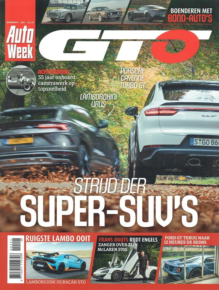 Autoweek GTO 2021 nr. 4 (o.a. Lamborghini Urus), Verzenden, Gelezen, Algemeen