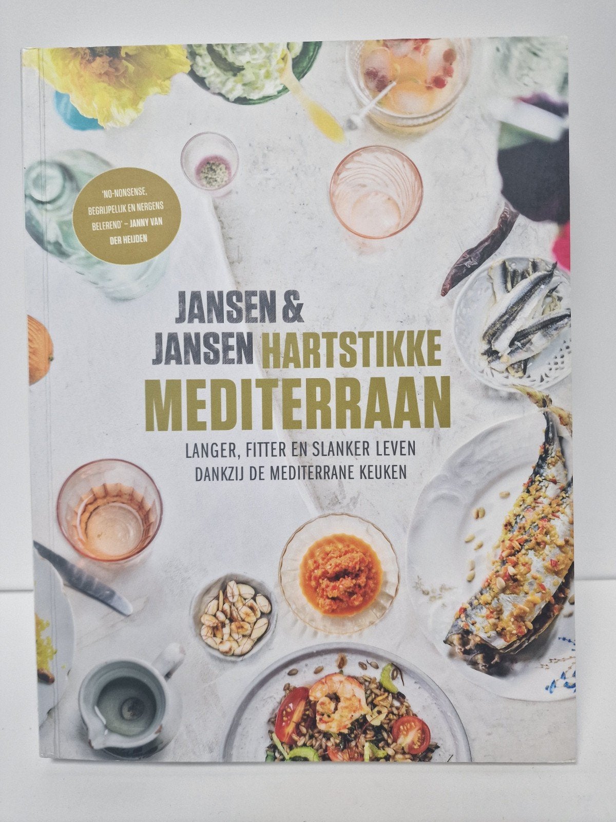 Hartstikke mediterraan.  Jansen & Jansen, Ophalen of Verzenden, Zo goed als nieuw, Gezond koken