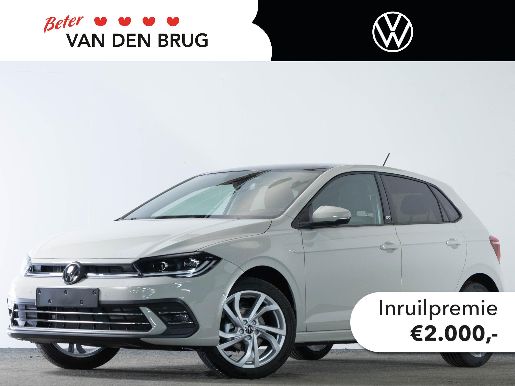 Volkswagen Polo 50 Edition 1.0 TSI 95 PK DSG | Panoramadak |, Auto's, Stof, 95 pk, Bedrijf, 1110 kg