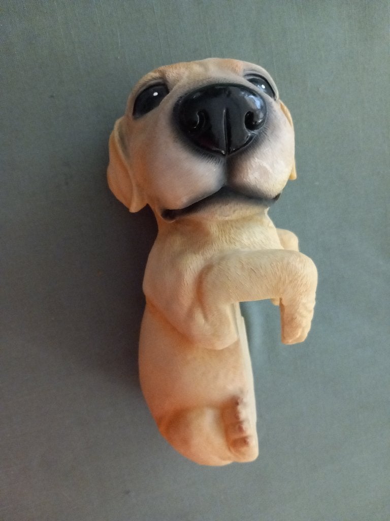 Hangende hond., Ophalen of Verzenden, Zo goed als nieuw, Dier