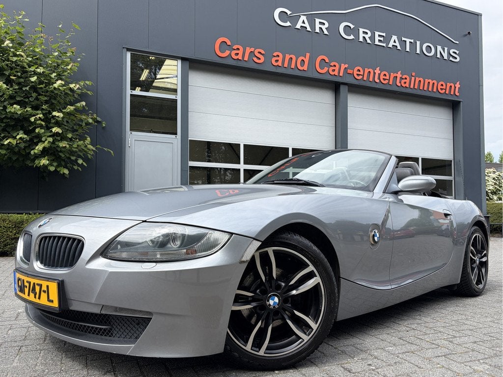BMW Z4 Roadster 2.0i Introduction facelift model (bj 2006), Auto's, BMW, 13 km/l, Zwart, 4 cilinders, Stoelverwarming