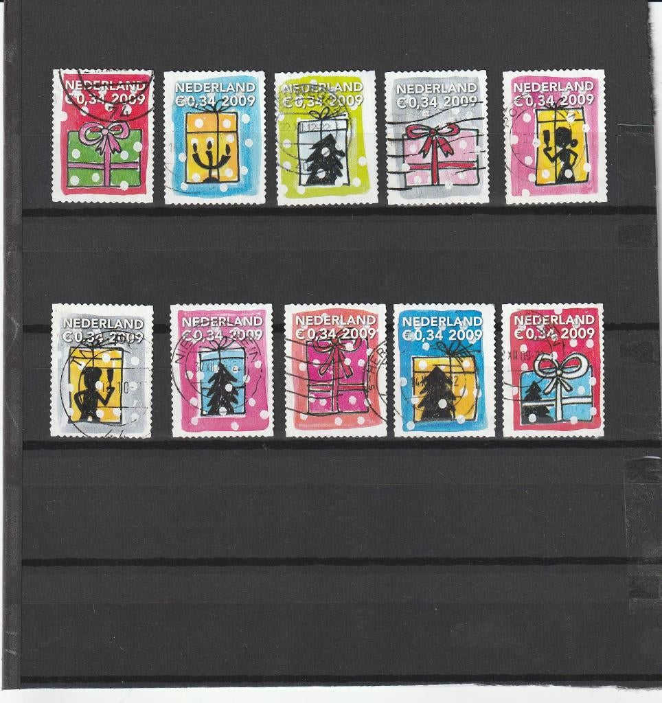 Nederland  2684 - 2693  gestempeld, Postzegels en Munten, Postzegels | Nederland, Ophalen of Verzenden, Gestempeld