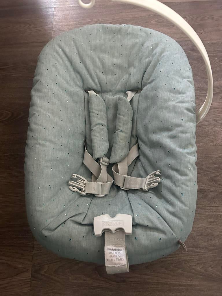 Tripp Trapp Newborn Set met speelgoedhanger, Ophalen, Zo goed als nieuw, Overige typen, Stoelverkleiner