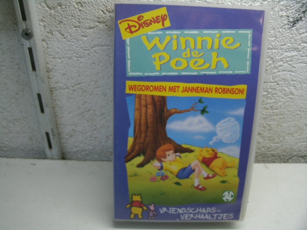 vhs 20a winnie de poeh wegdromen net jan, Alle leeftijden, Ophalen of Verzenden, Gebruikt