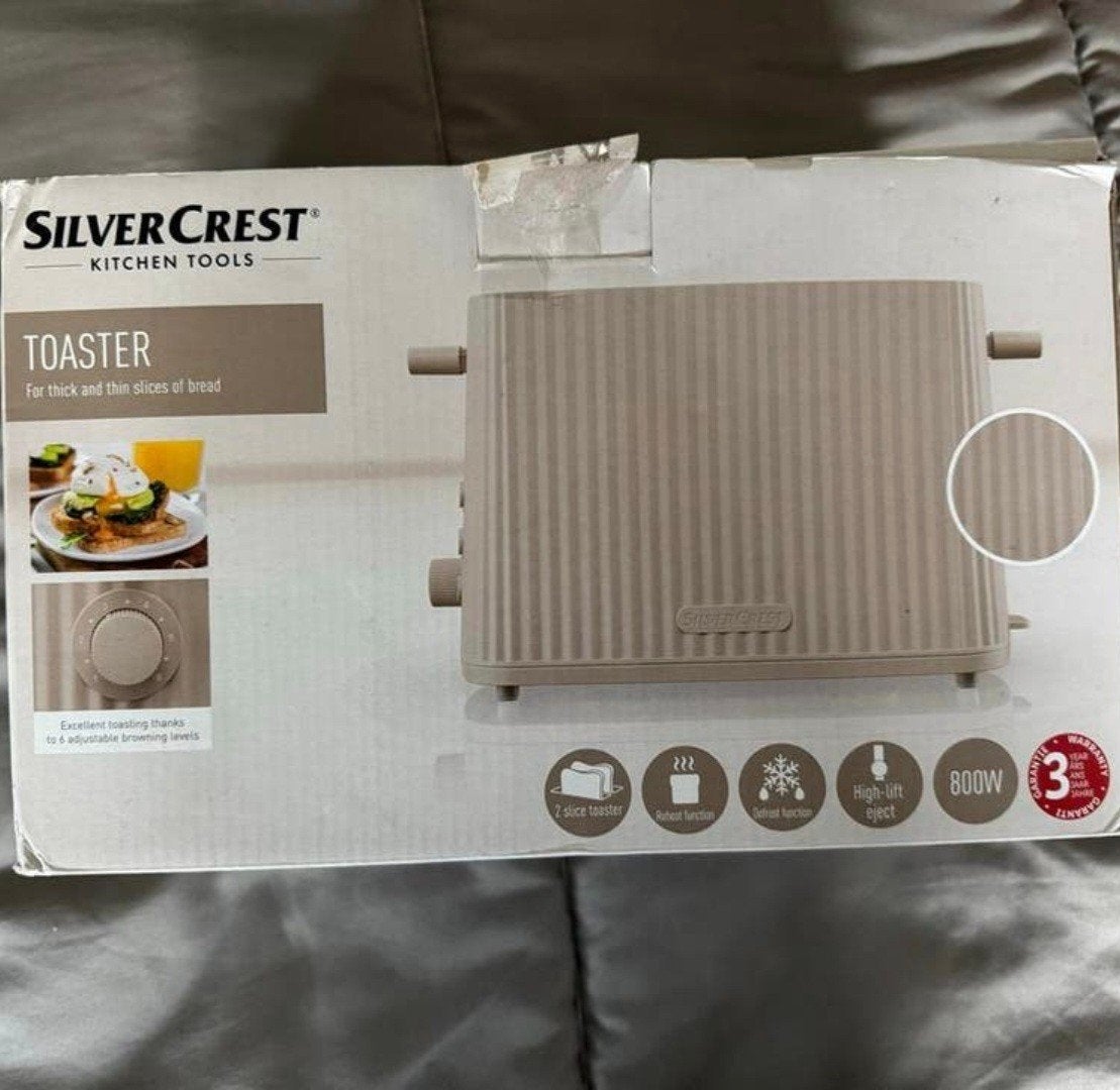 Nieuwe Silvercrest Toaster, Witgoed en Apparatuur, Broodroosters, Nieuw, Ophalen
