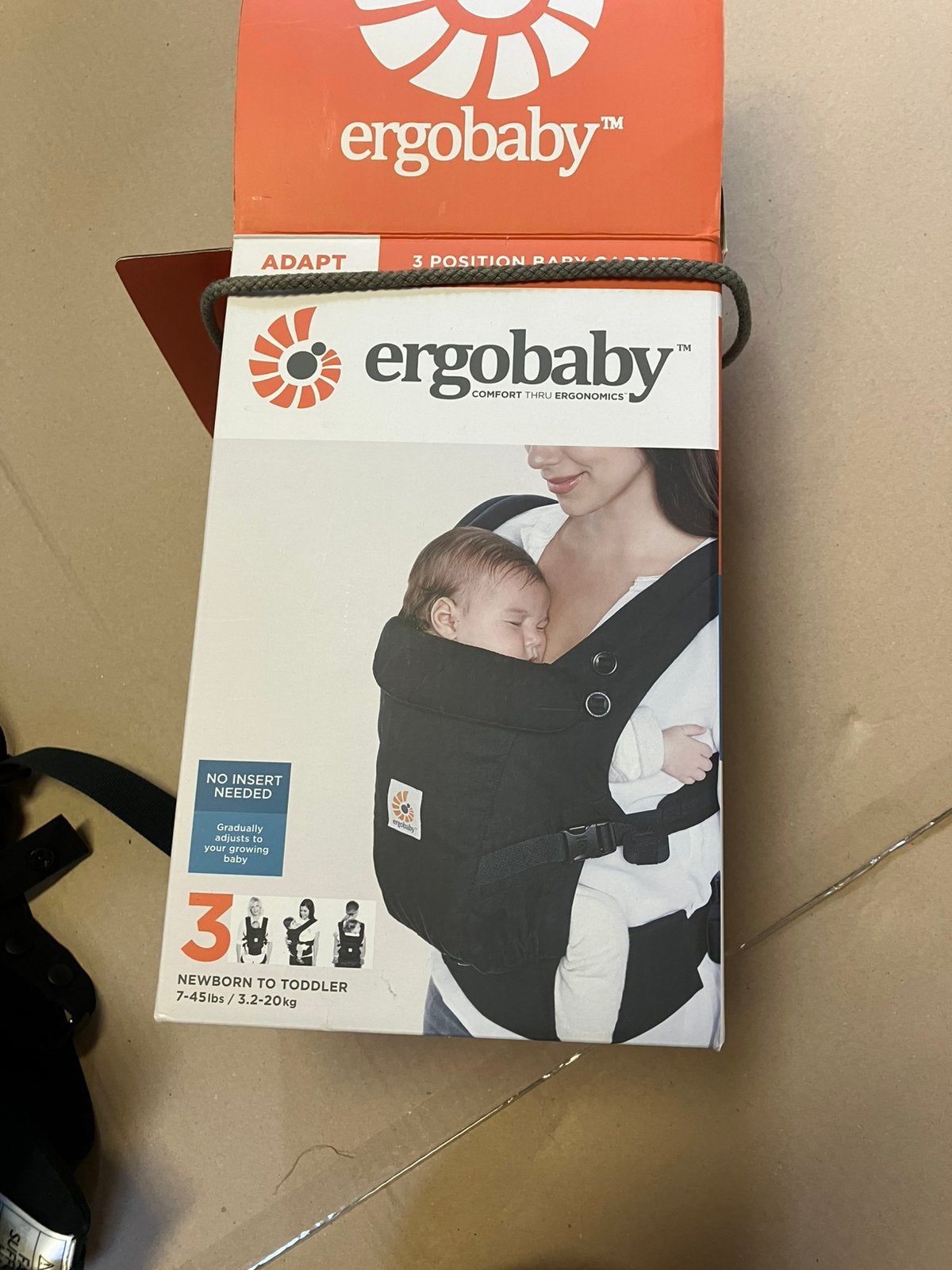 Ergobaby draagzak, Kinderen en Baby's, Babydragers en Draagdoeken, Overige merken, Buik of Rug, Ophalen of Verzenden, Zo goed als nieuw