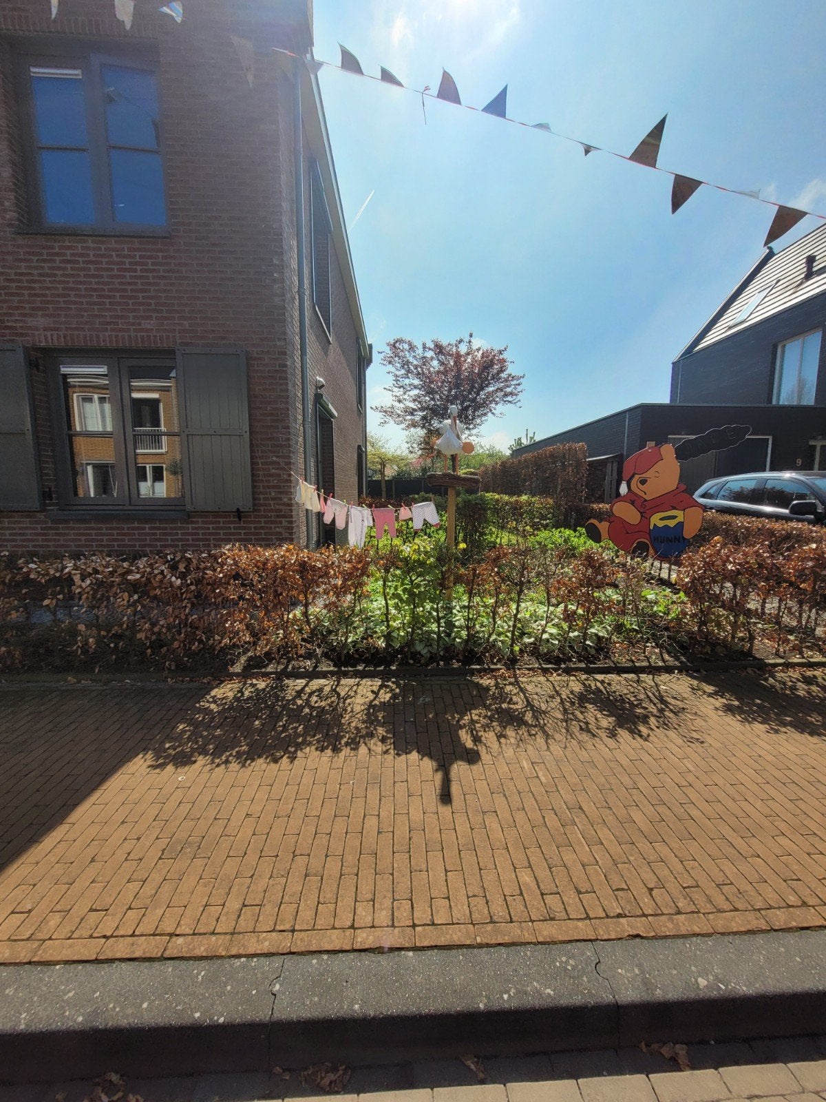 ooievaar en/of winnie de poeh te huur, Ophalen, Hout