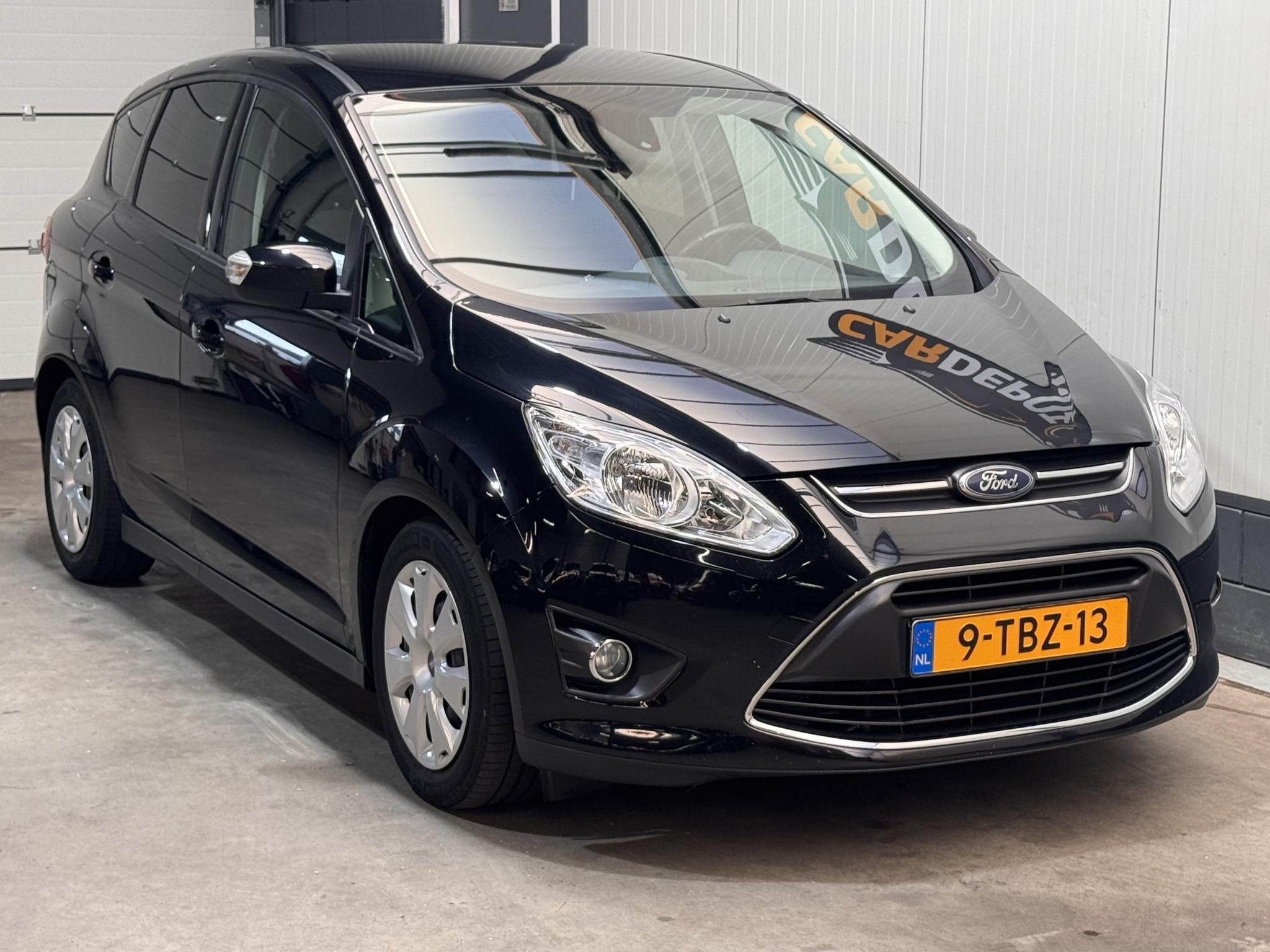Ford C-Max 1.0 Trend, Auto's, Euro 5, Gebruikt, Zwart, Origineel Nederlands