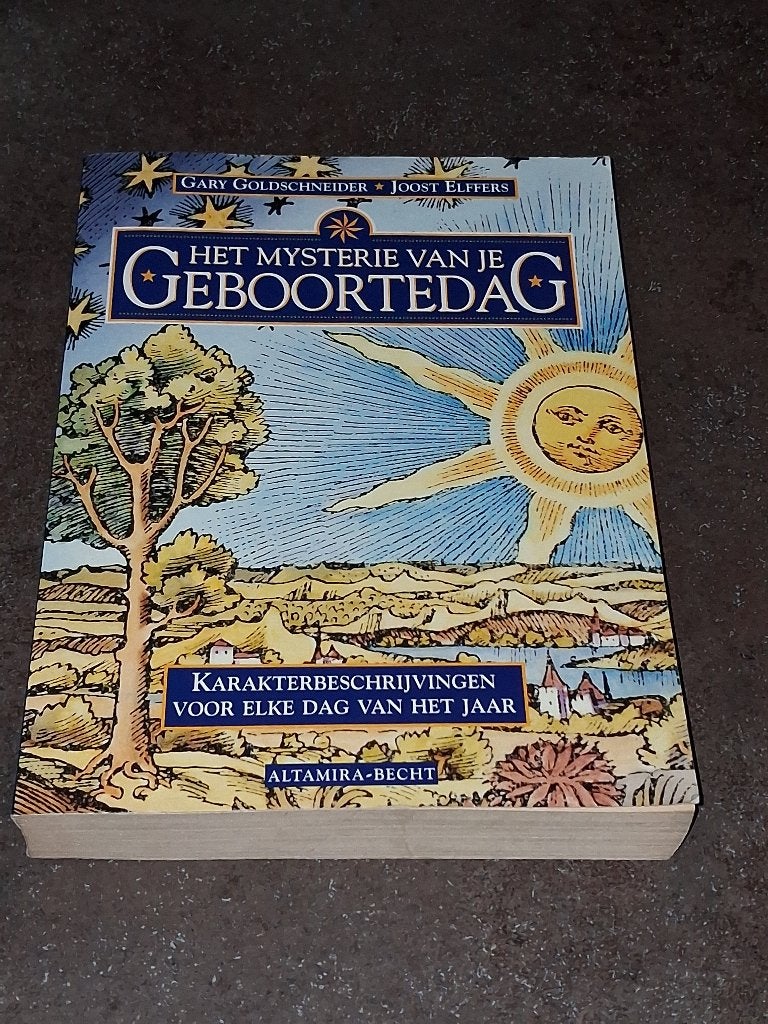 Het mysterie van je geboortedag uitmuntende staat, Boeken, Ophalen of Verzenden, Zo goed als nieuw, Achtergrond en Informatie