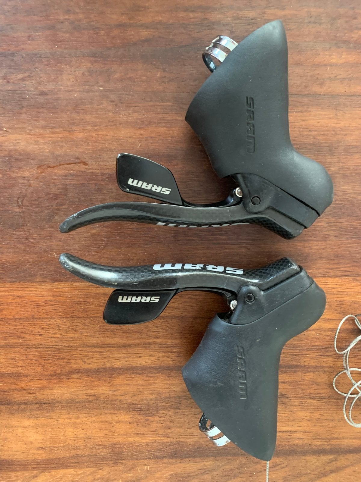 Sram Rival 10s shifters - Gebruikt, prima staat, Ophalen of Verzenden, Gebruikt, Racefiets, Overige typen