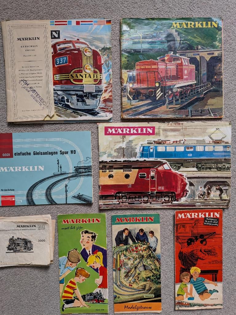 Märklin, Hobby en Vrije tijd, Modeltreinen | H0, Ophalen, Wisselstroom, Gebruikt, Boek, Tijdschrift of Catalogus