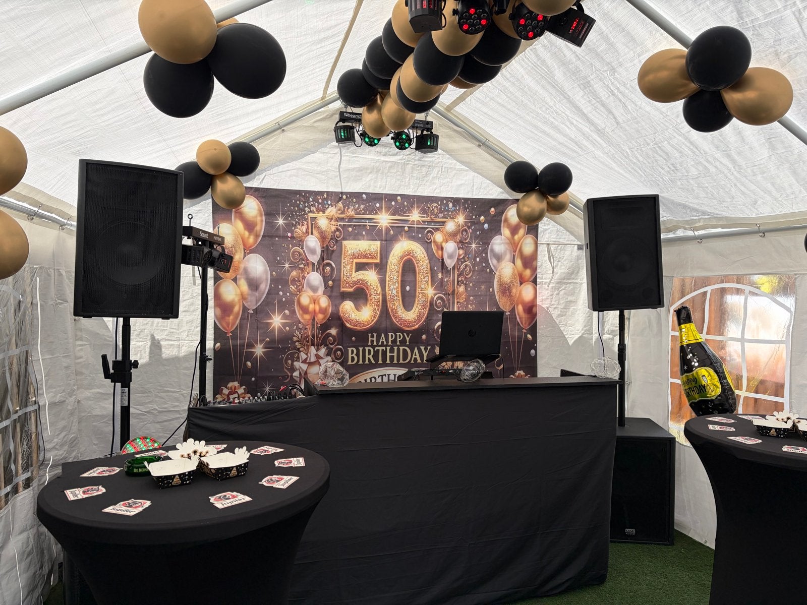 Partytent voor al u feesten, Tuin en Terras, Ophalen, Zo goed als nieuw, Partytent