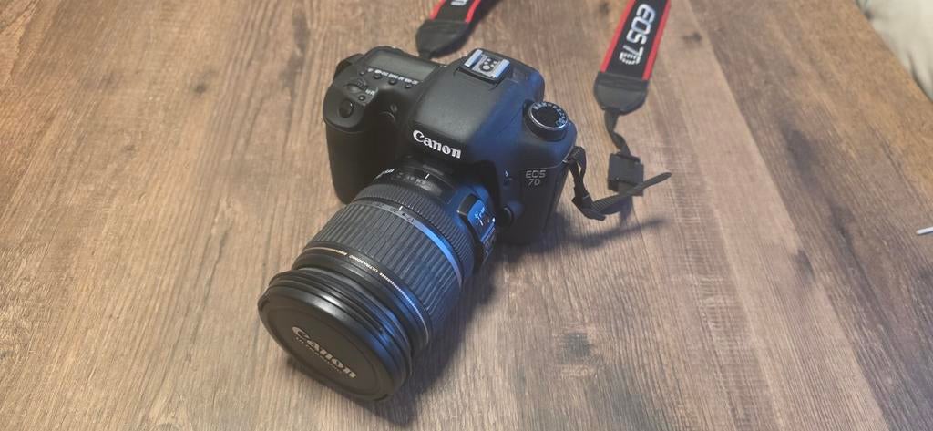 Canon EOS 7D spiegelreflexcamera met EF-S 17-55mm lens, Gebruikt, Spiegelreflex, Canon, Ophalen of Verzenden