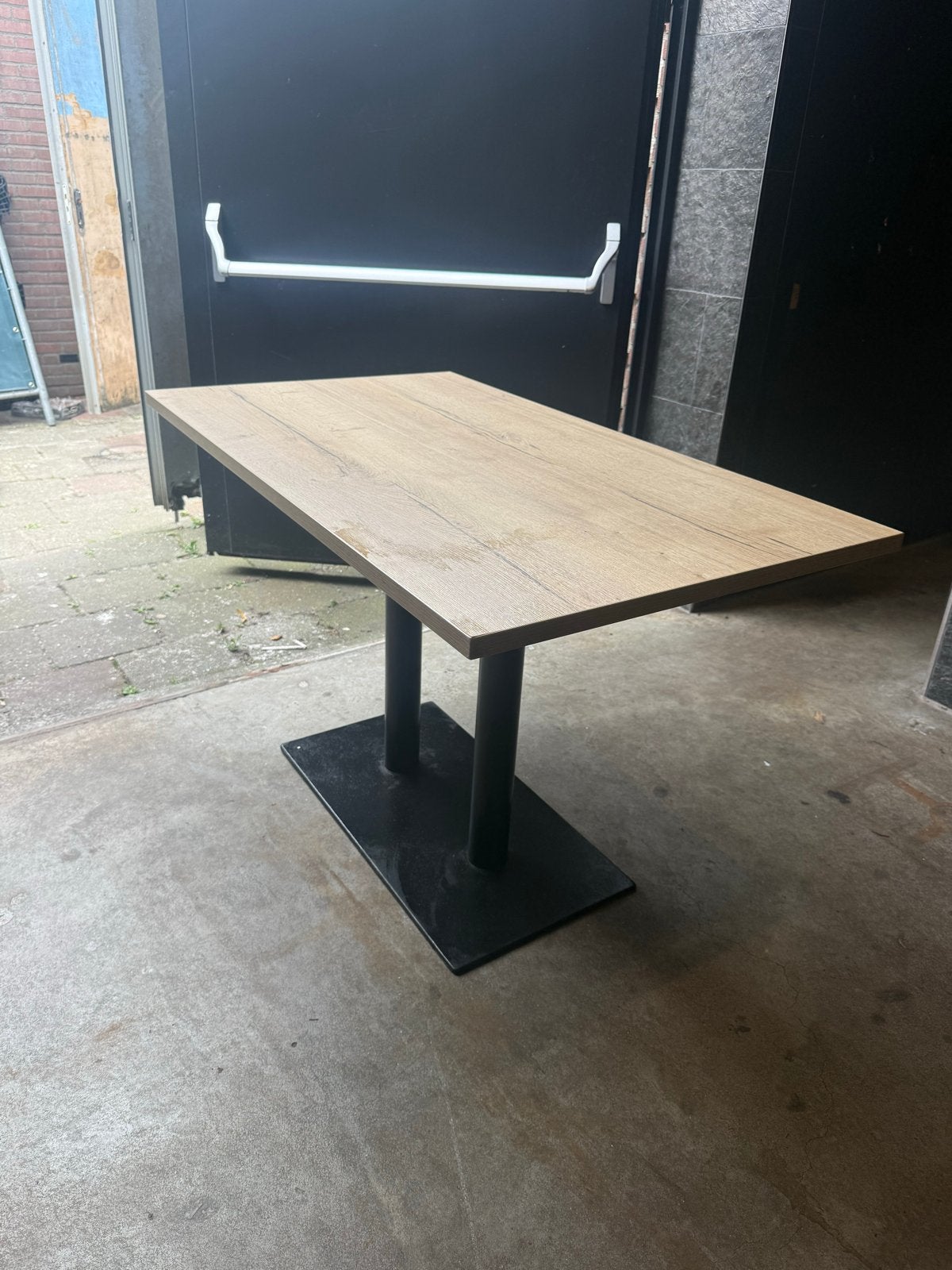 Partij horeca tafels: 5x rechthoekig, 3x vierkant, Ophalen, Gebruikt, 100 tot 150 cm, 50 tot 100 cm